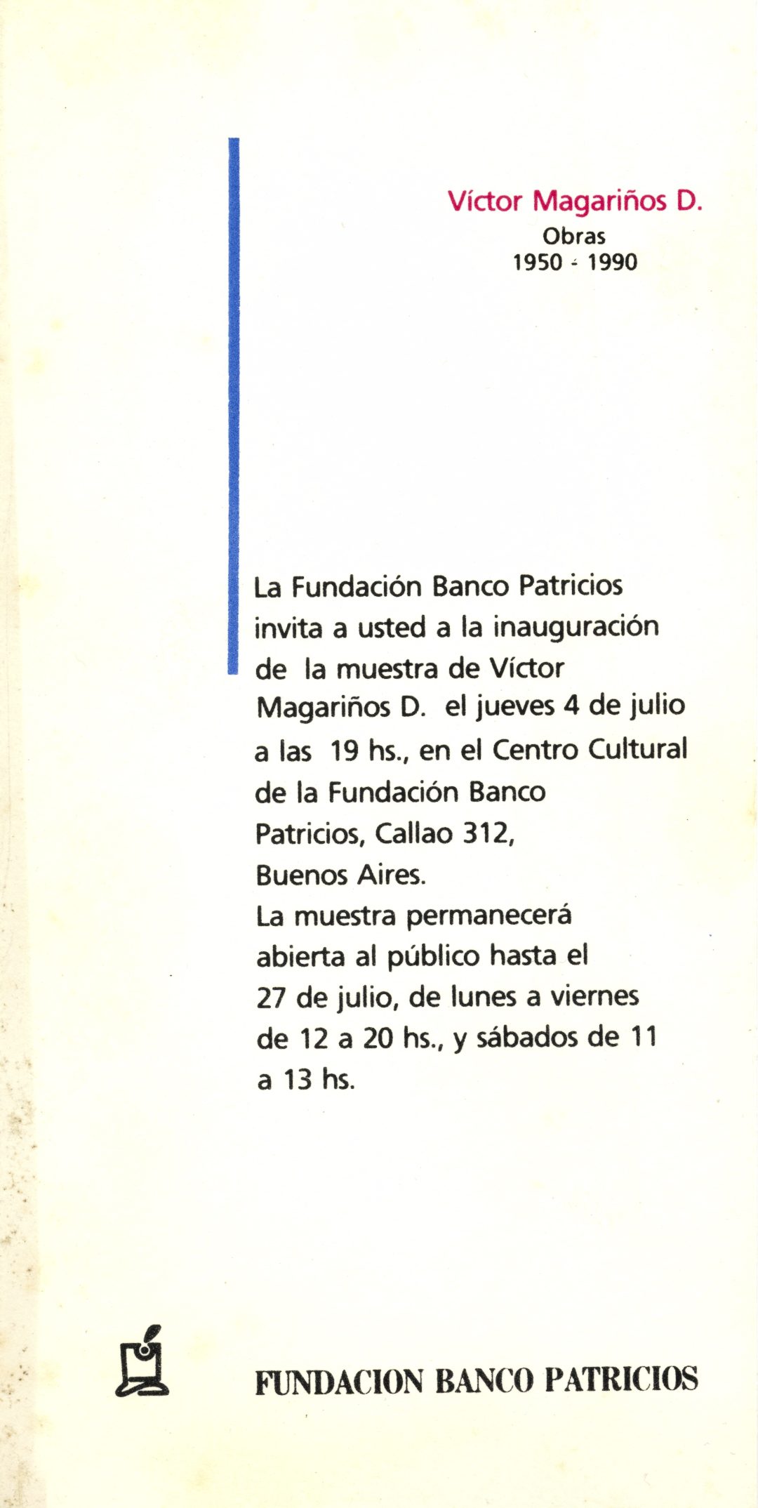 Exposición Banco Patricios