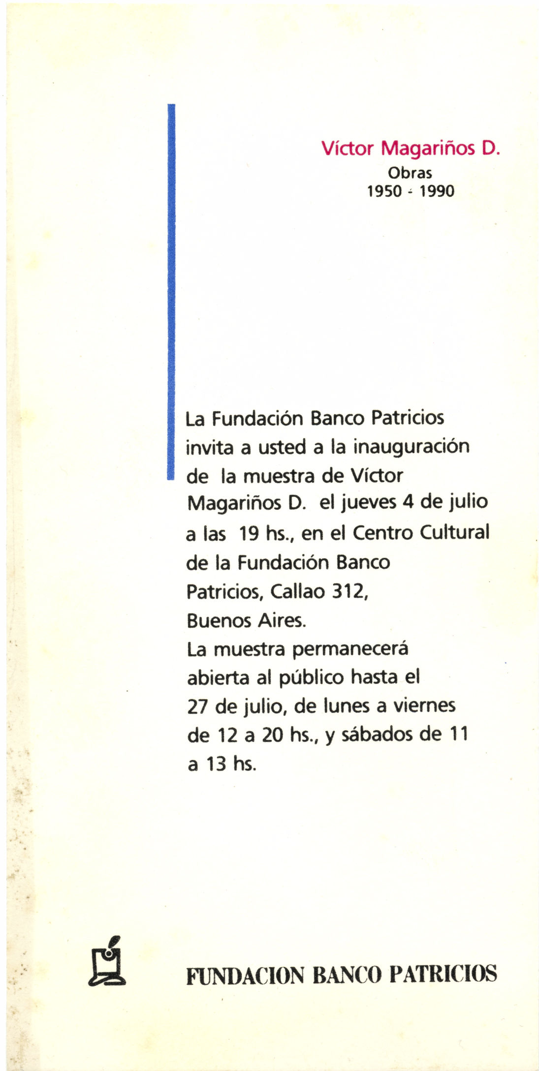 Exposición Banco Patricios