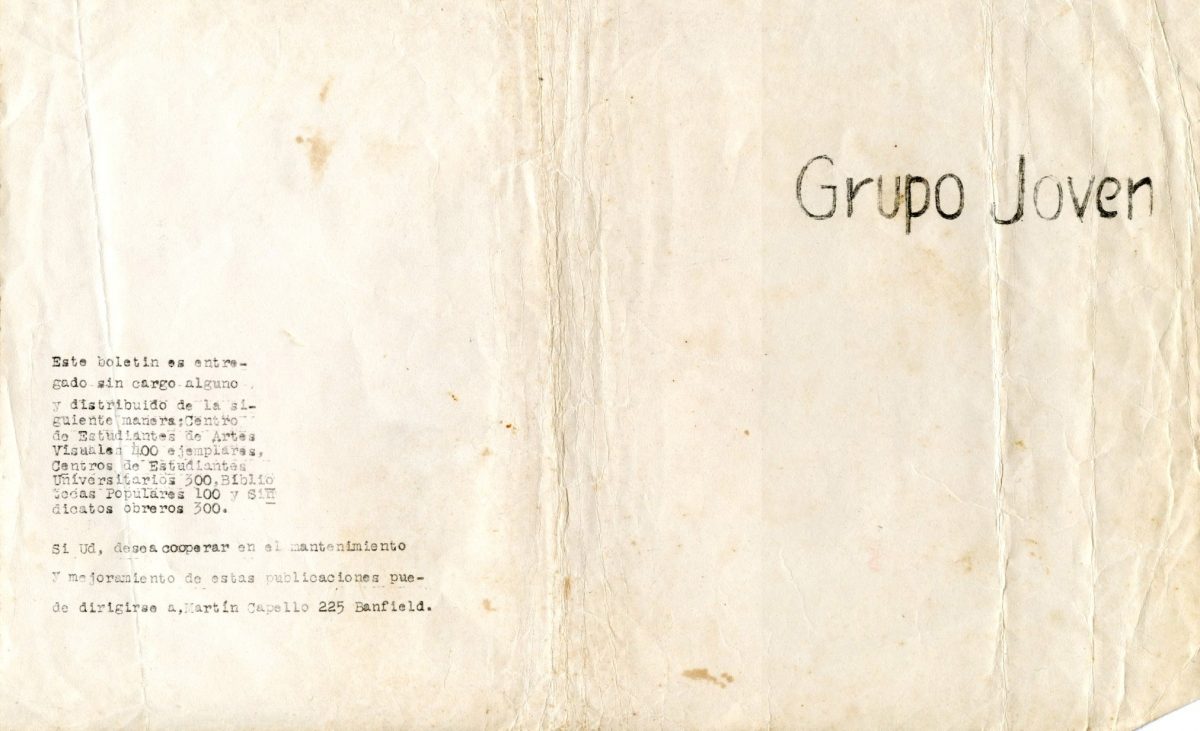 Boletín Grupo Joven