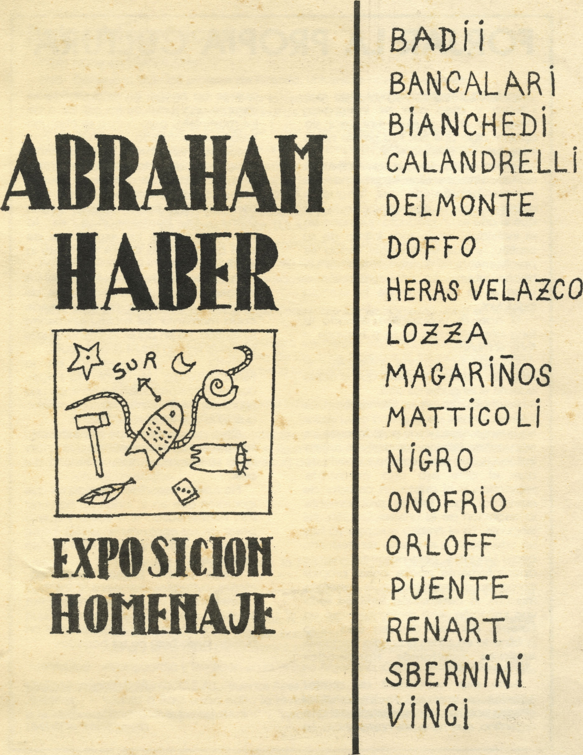 Homenaje a Abraham Haber